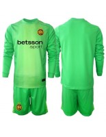 Inter Milan Brankářské Alternativní dres pro děti 2025-26 Dlouhý Rukáv (+ trenýrky)
